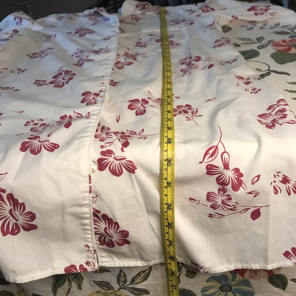 Vintage button front nightshirt w pocket NATIONAL - Picture 16 of 16
